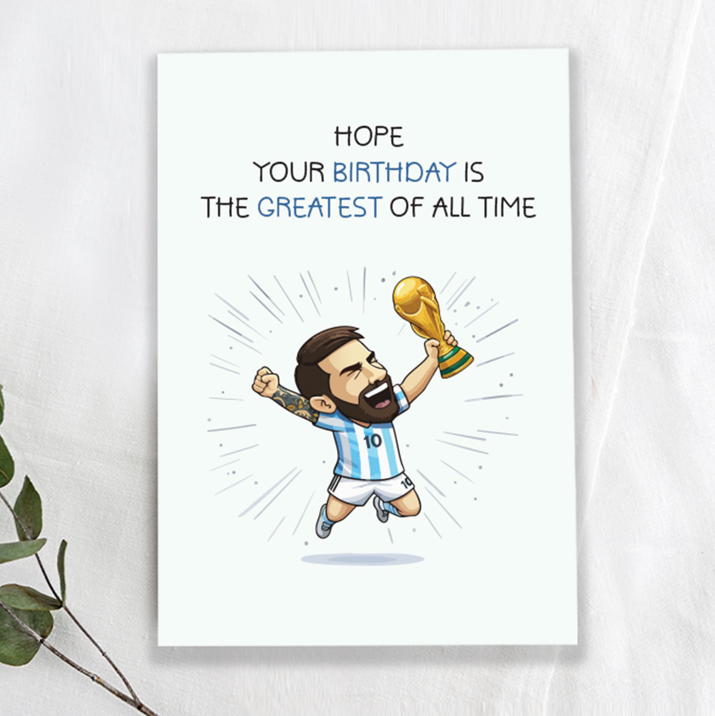 Greatest Birthday, Greeting Card