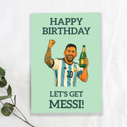 Happy Birthday, Messi, Greeting Card