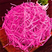 Eco-Friendly Crinkle Cut Shredded Paper Filler – 100 grams, Dark Pink