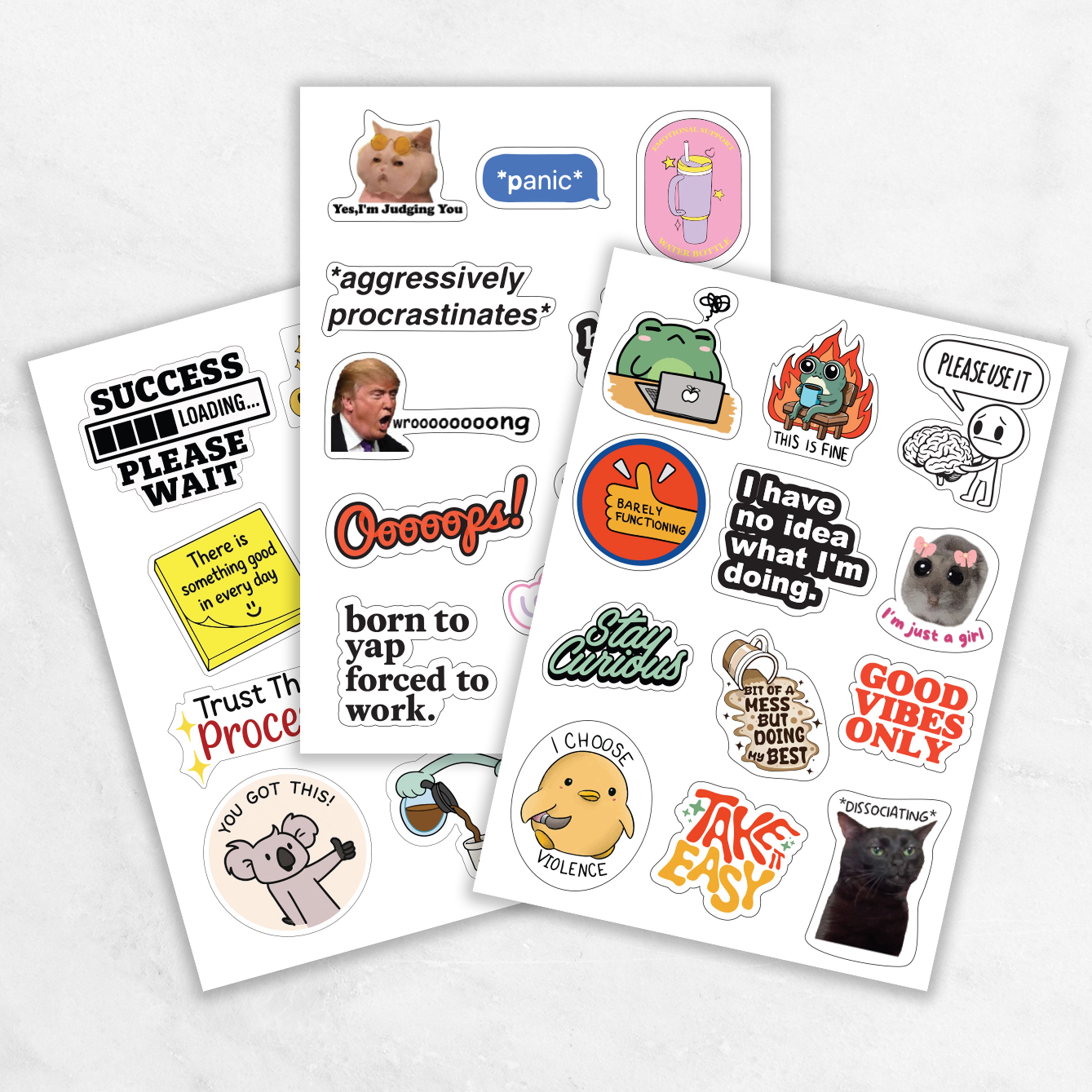 Vibe Squad - Sticker Pack of 3