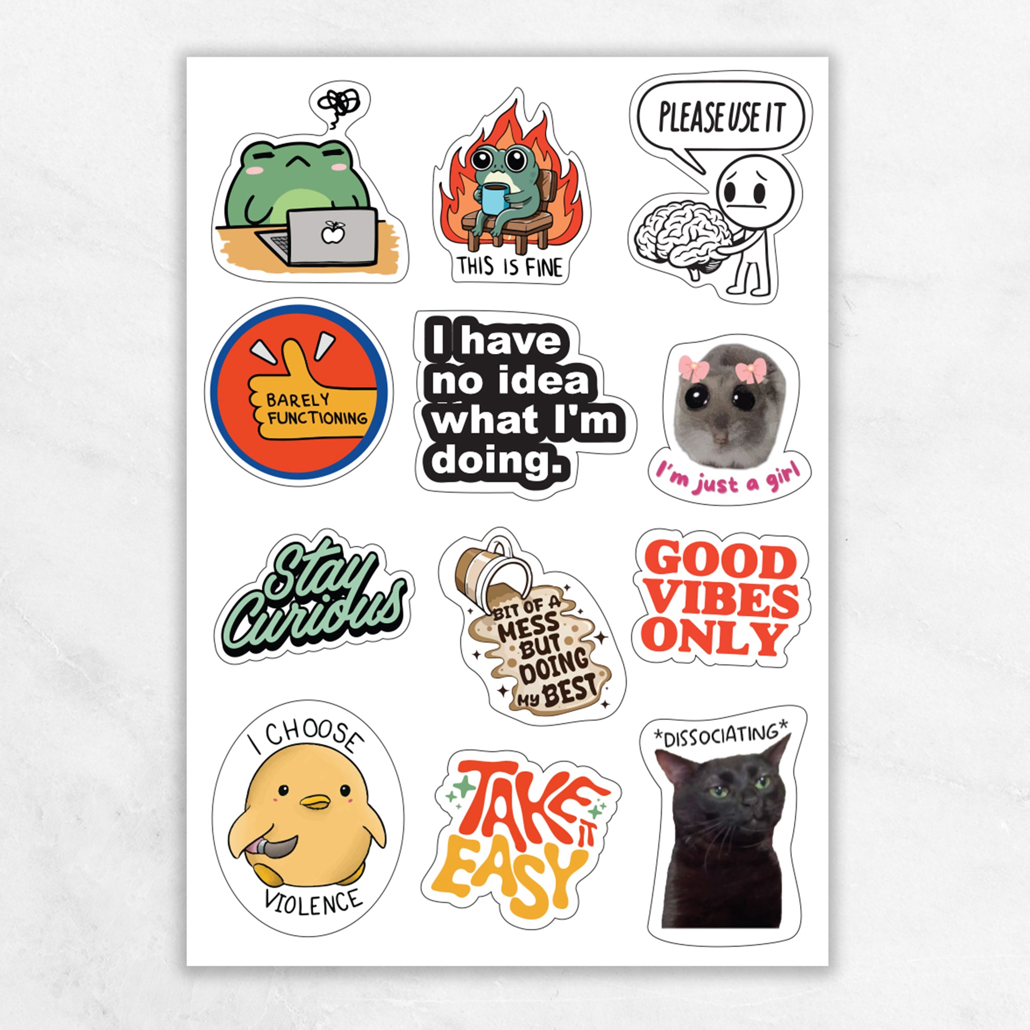 Vibe Squad - Sticker Pack of 3