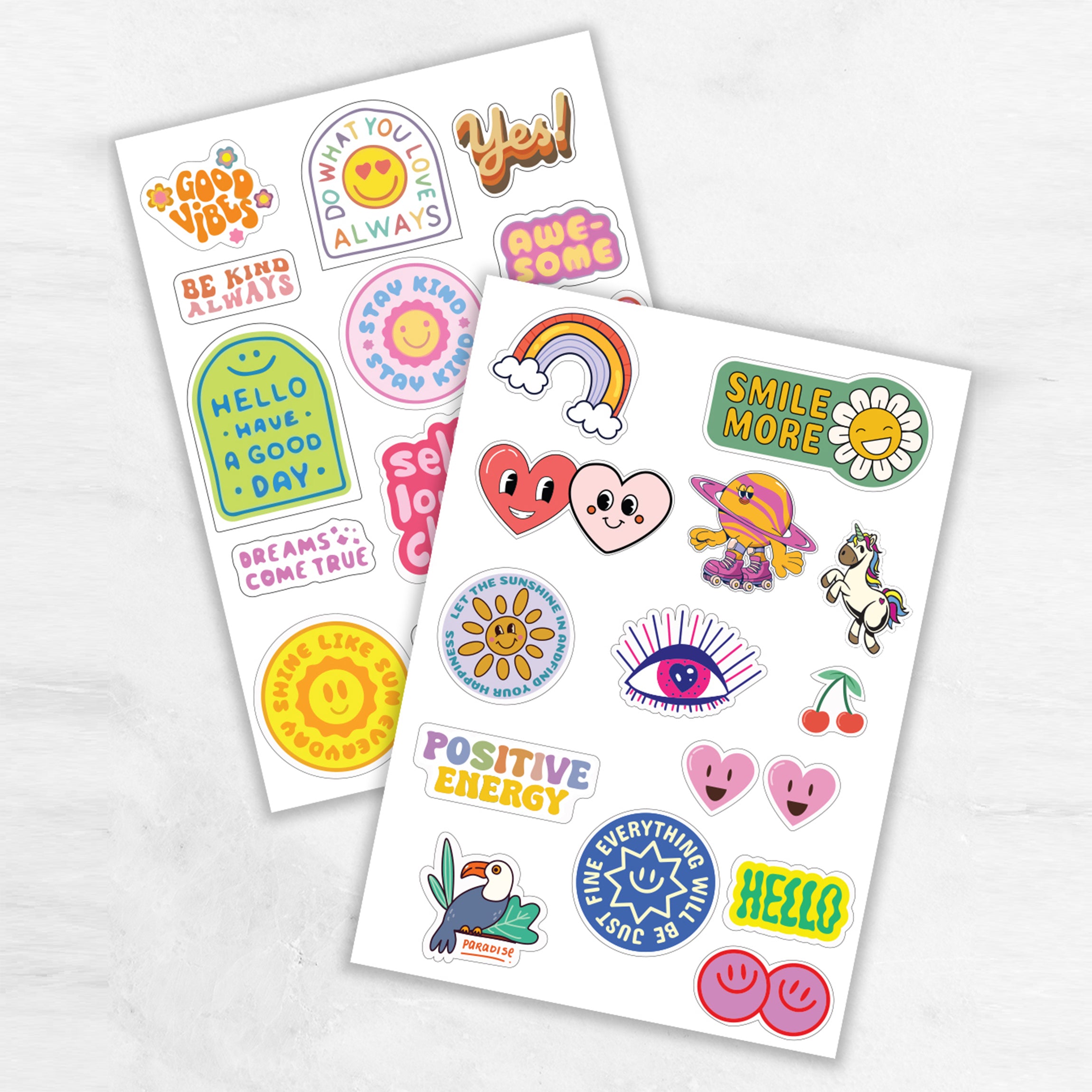 Feel Good Fun - Sticker Pack of 2