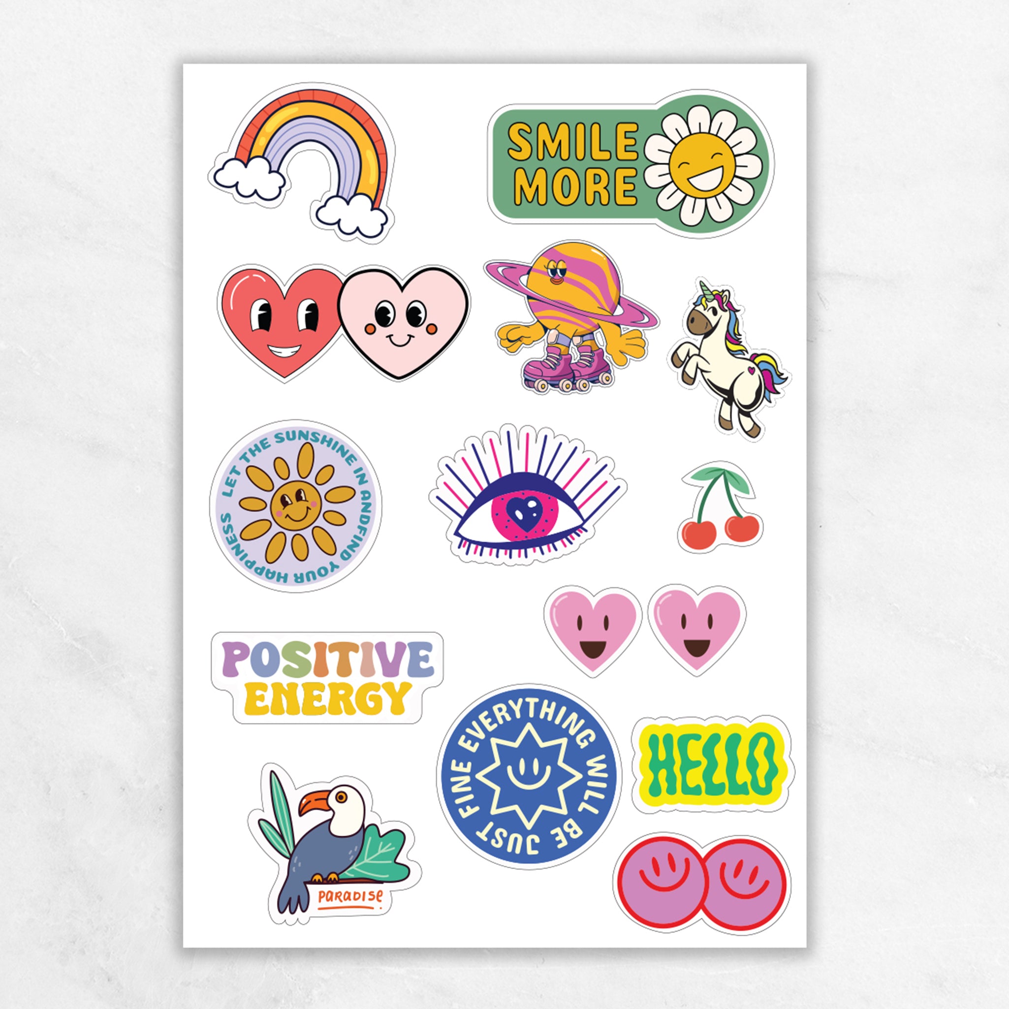 Feel Good Fun - Sticker Pack of 2