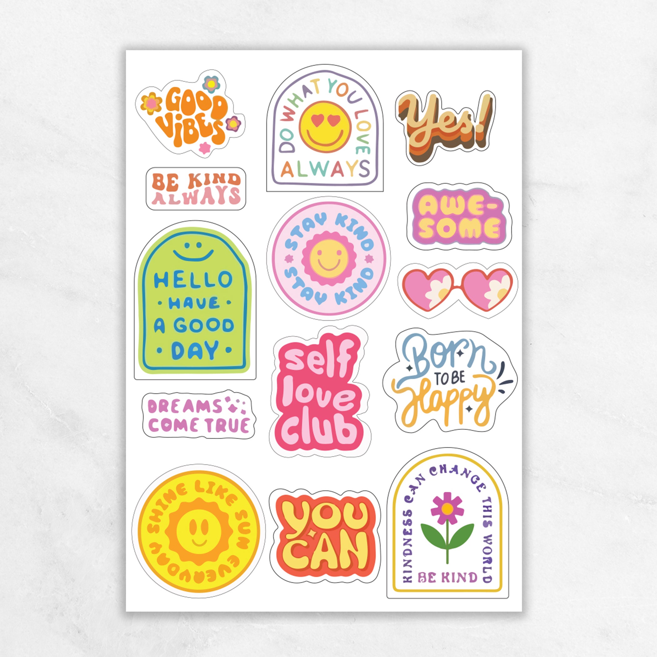 Feel Good Fun - Sticker Pack of 2
