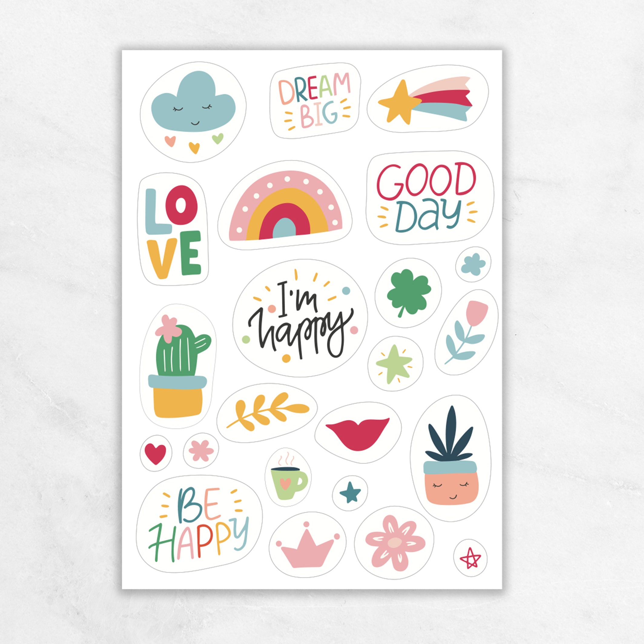Good Vibes, Sassy & Chill - Sticker Pack of 2