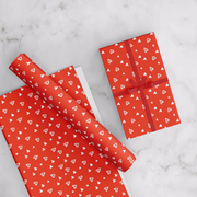 Heart Wrapping Paper Pack, 6 Sheets