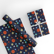Space Kids Wrapping Paper