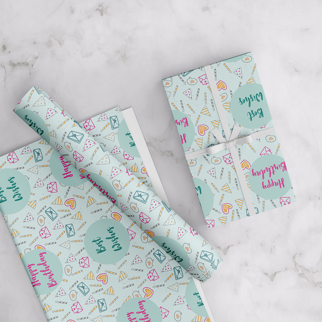 Happy Birthday Wrapping Paper