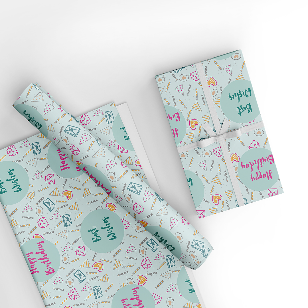 Happy Birthday Wrapping Paper