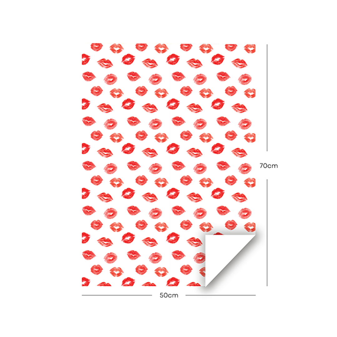 Kissy Lips Wrapping Paper