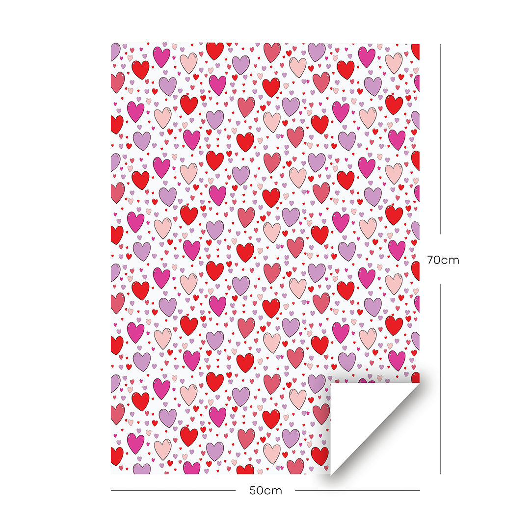 Hearts for you Wrapping Paper