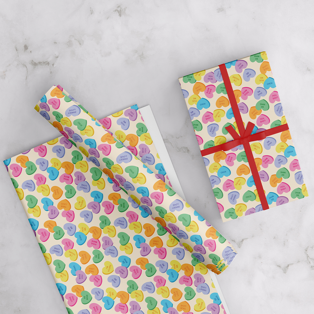 Heart Wrapping Paper