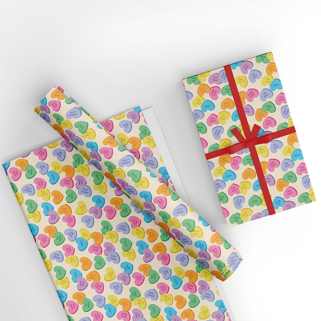 Heart Wrapping Paper