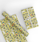UAE Kids Wrapping Paper - Yellow