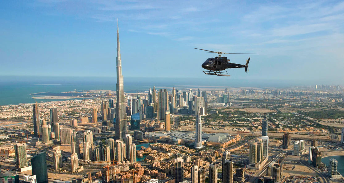 Unforgettable Dubai Helicopter Adventure Over the Iconic Palm Jumeirah For 1 Person