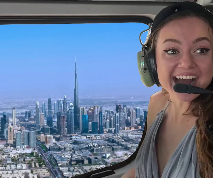 Unforgettable Dubai Helicopter Adventure Over the Iconic Palm Jumeirah For 1 Person