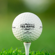 You're Tee-riffic Dad! Personalised Golf Balls (6 Balls)