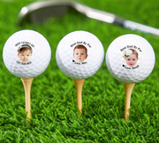 Best Dad by Par Personalised Golf Balls (6 Balls)
