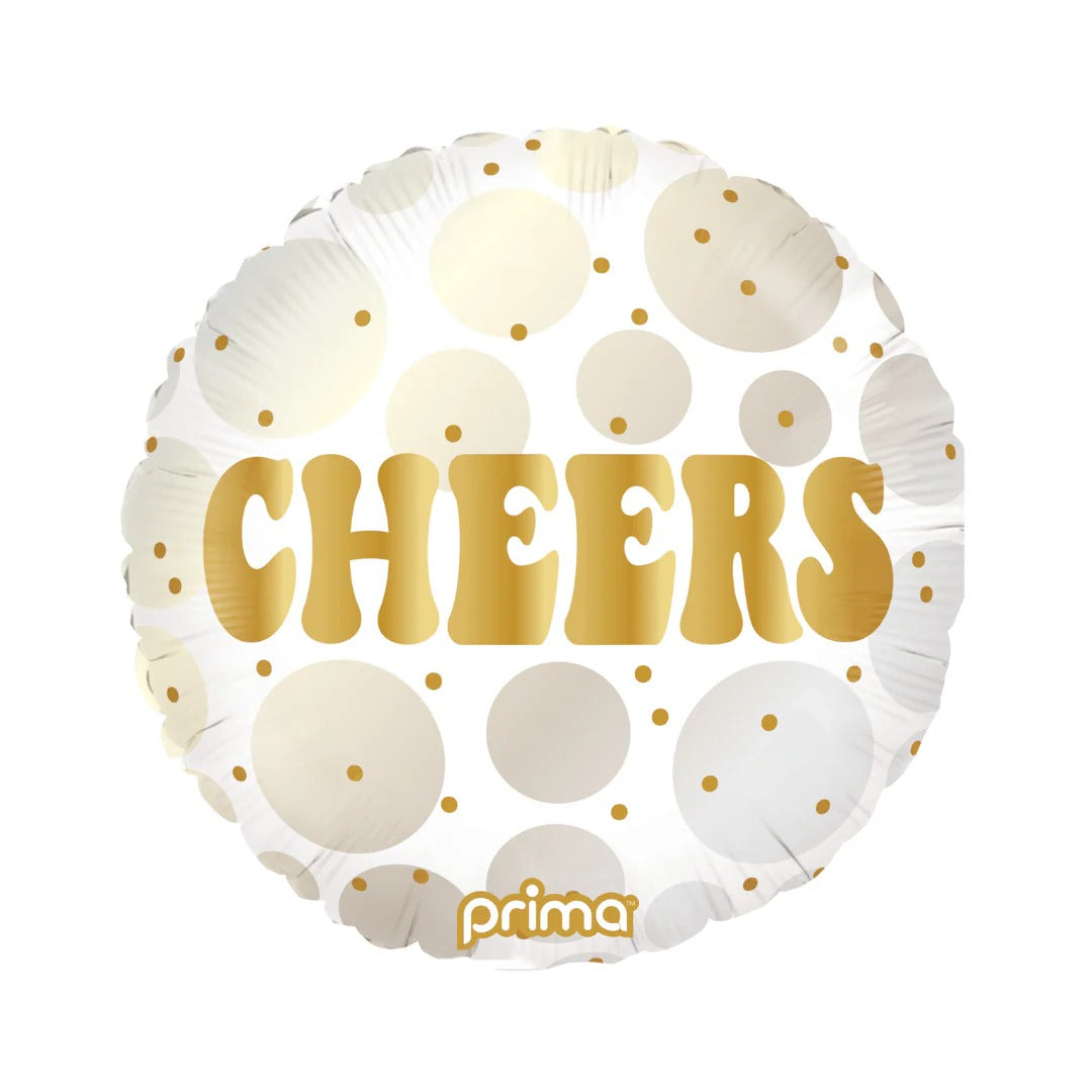 Cheers, Round Foil Balloon