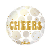 Cheers, Round Foil Balloon