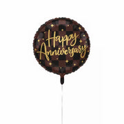 Anniversary - Round Foil Balloon