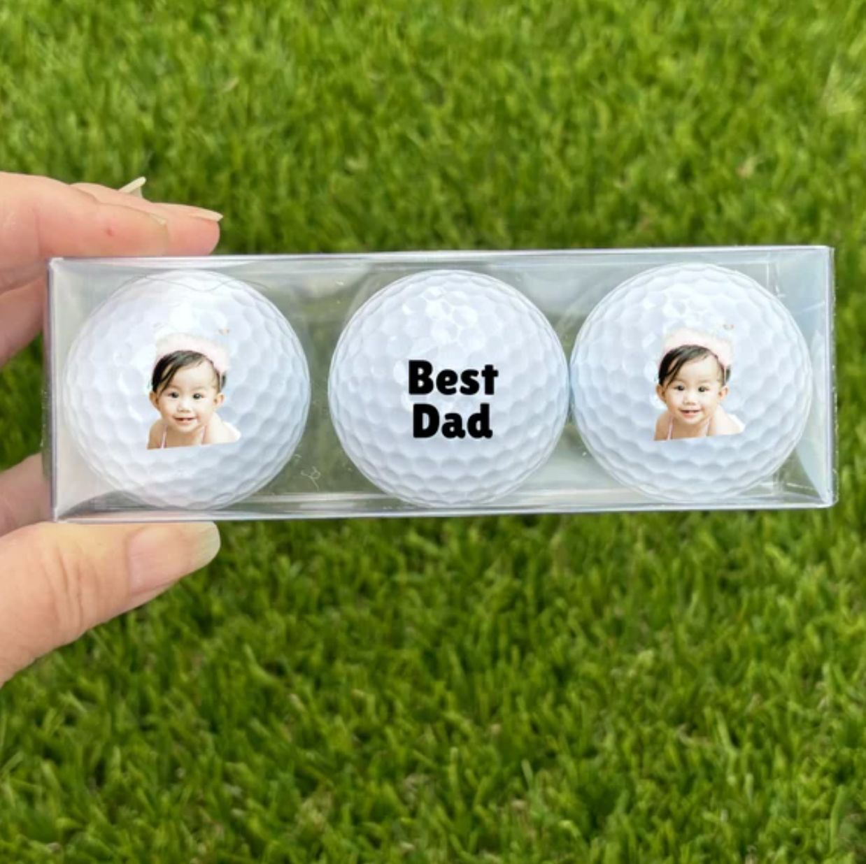 Personalised Photo Golf Balls (3 Balls)