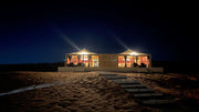 Peaceful One-Night stay (for Four people) at Desert Getaway with Meals in a Premium Chalet in RAK