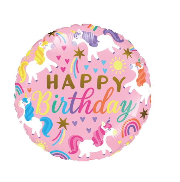 18" Doodle art Theme Birthday Balloon