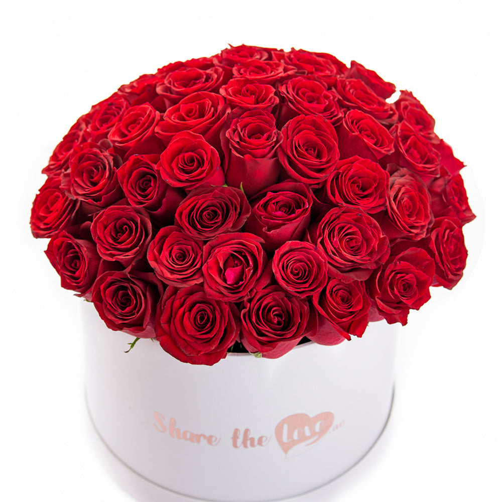 Deluxe Red Roses Box