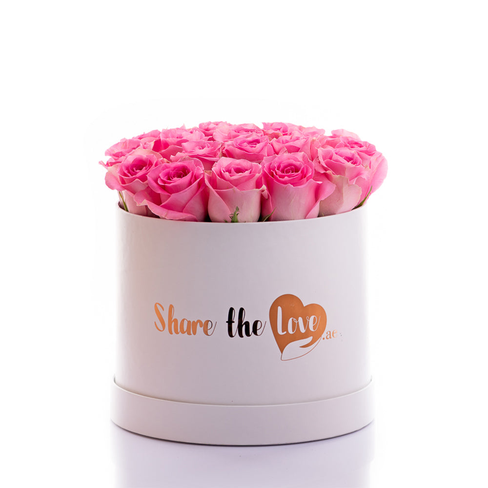 Pink Roses Box