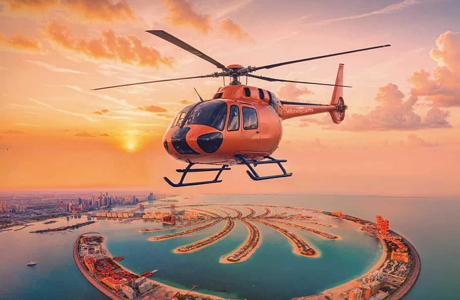 Unforgettable Dubai Helicopter Adventure Over the Iconic Palm Jumeirah For 1 Person