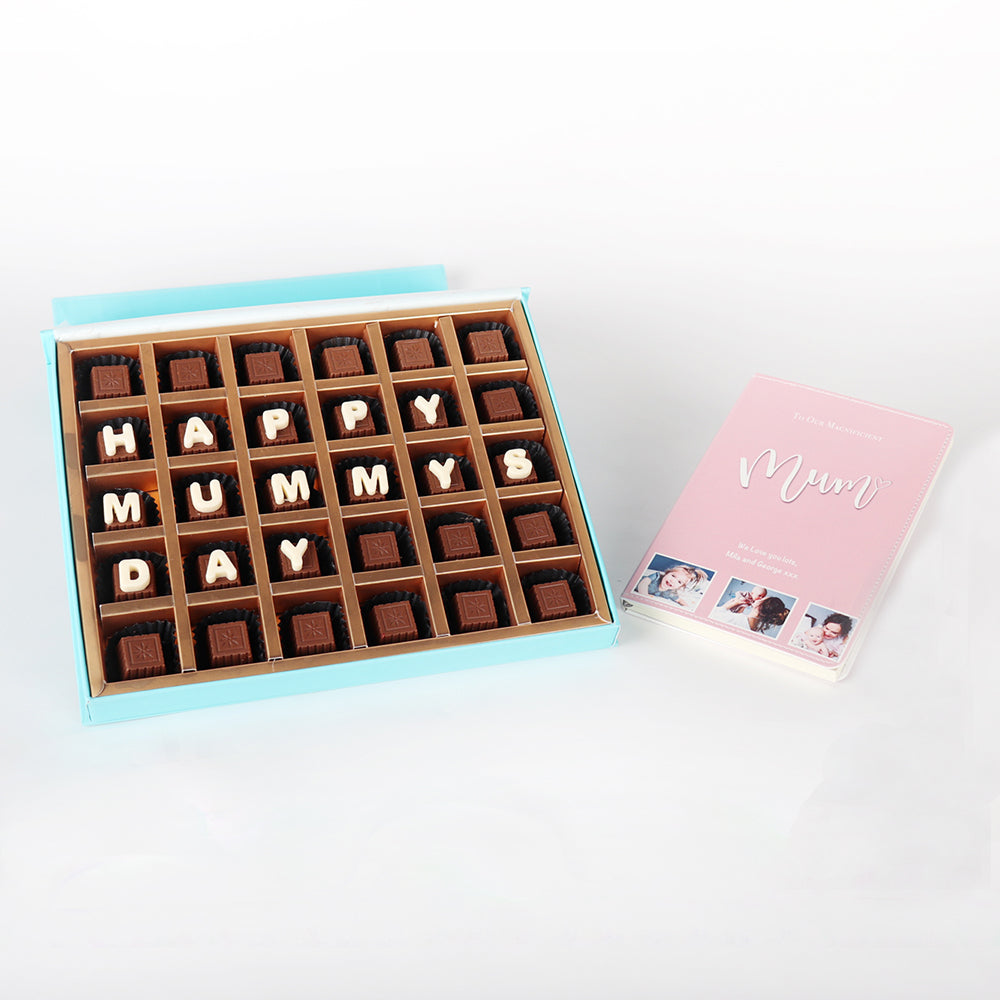 Personalised Notebook & Chocolates