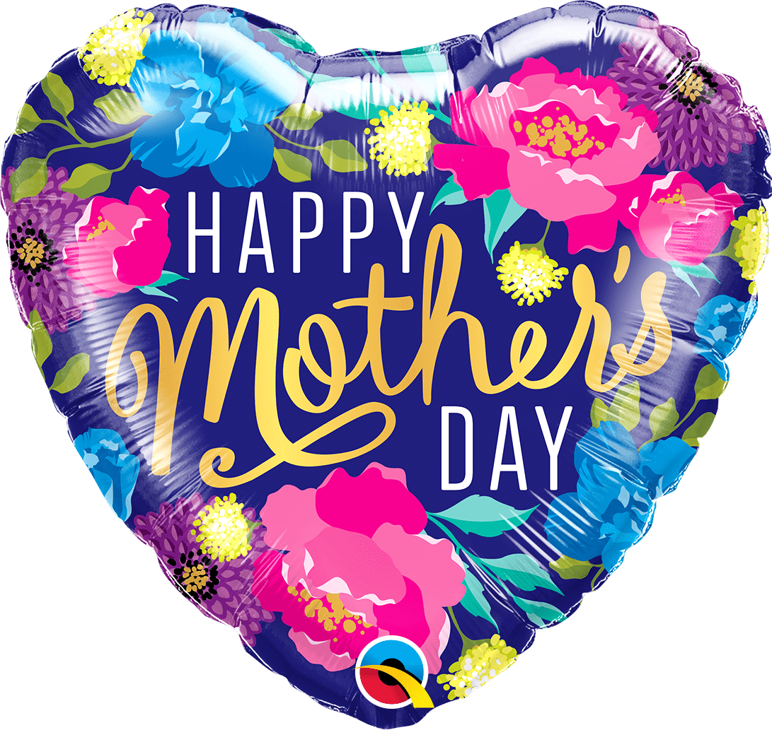 Mother's Day - Heart Foil Balloon