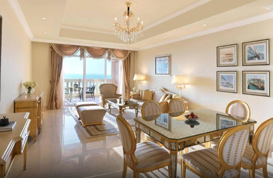 Royal Staycation at Kempinski Palm Jumeirah: One-Night Ocean Suite Stay with Breakfast for Up to Four