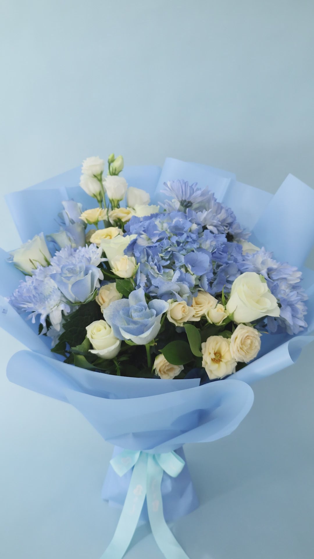Load video: Azure Whisper Bouquet