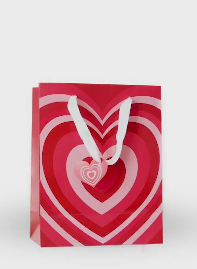Load video: Red Heart Layers Gift Bag, Large