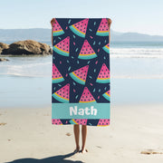 Personalised Towel - Watermelon Theme