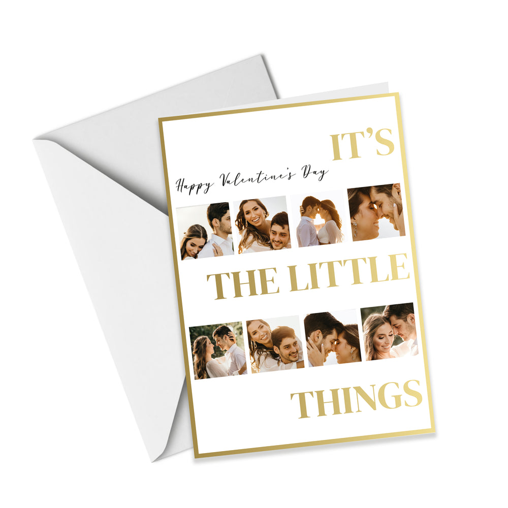 Valentine's Day Greeting Card (Foil)