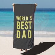 World's Best Dad Towel