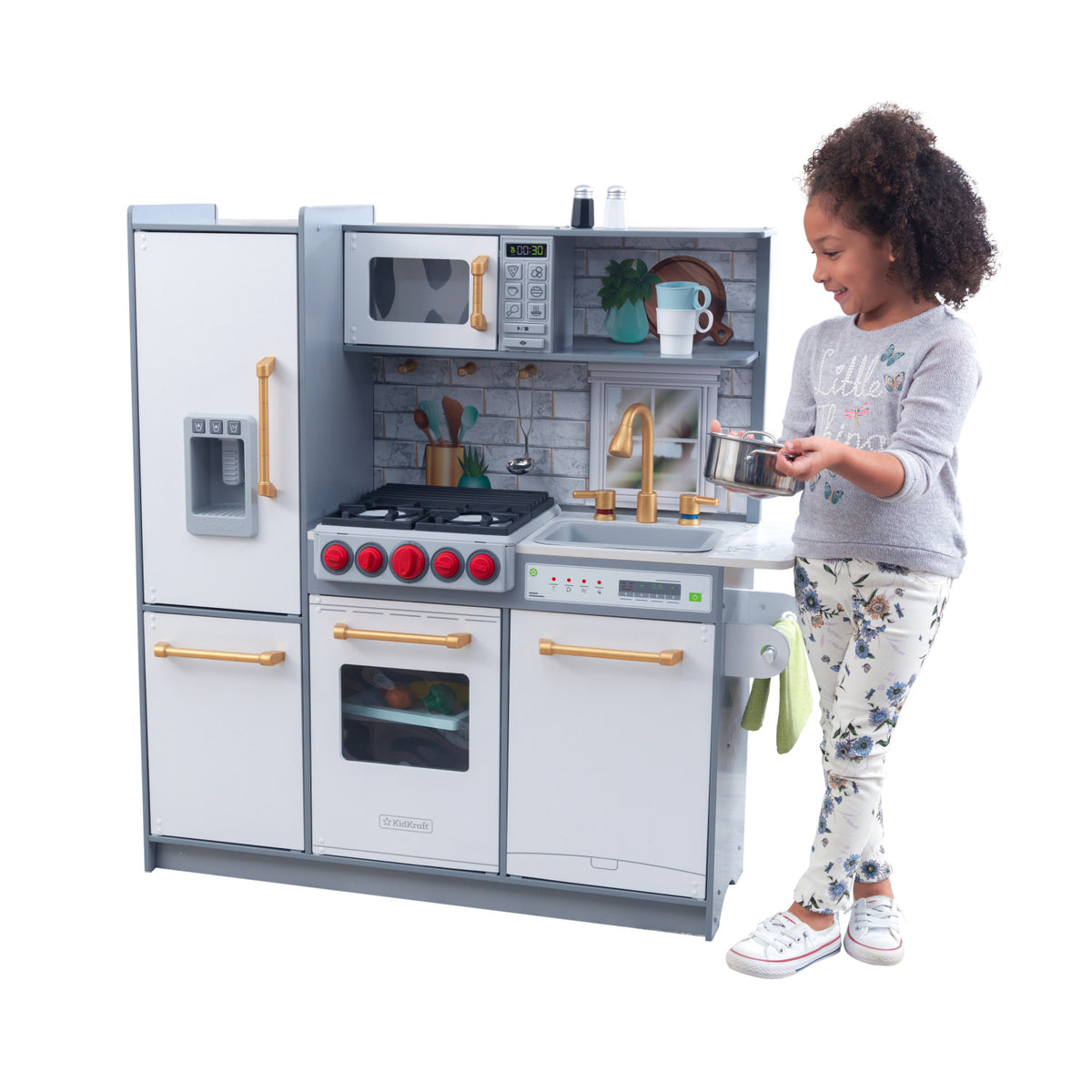 Kidkraft uptown elite cheap kitchen white