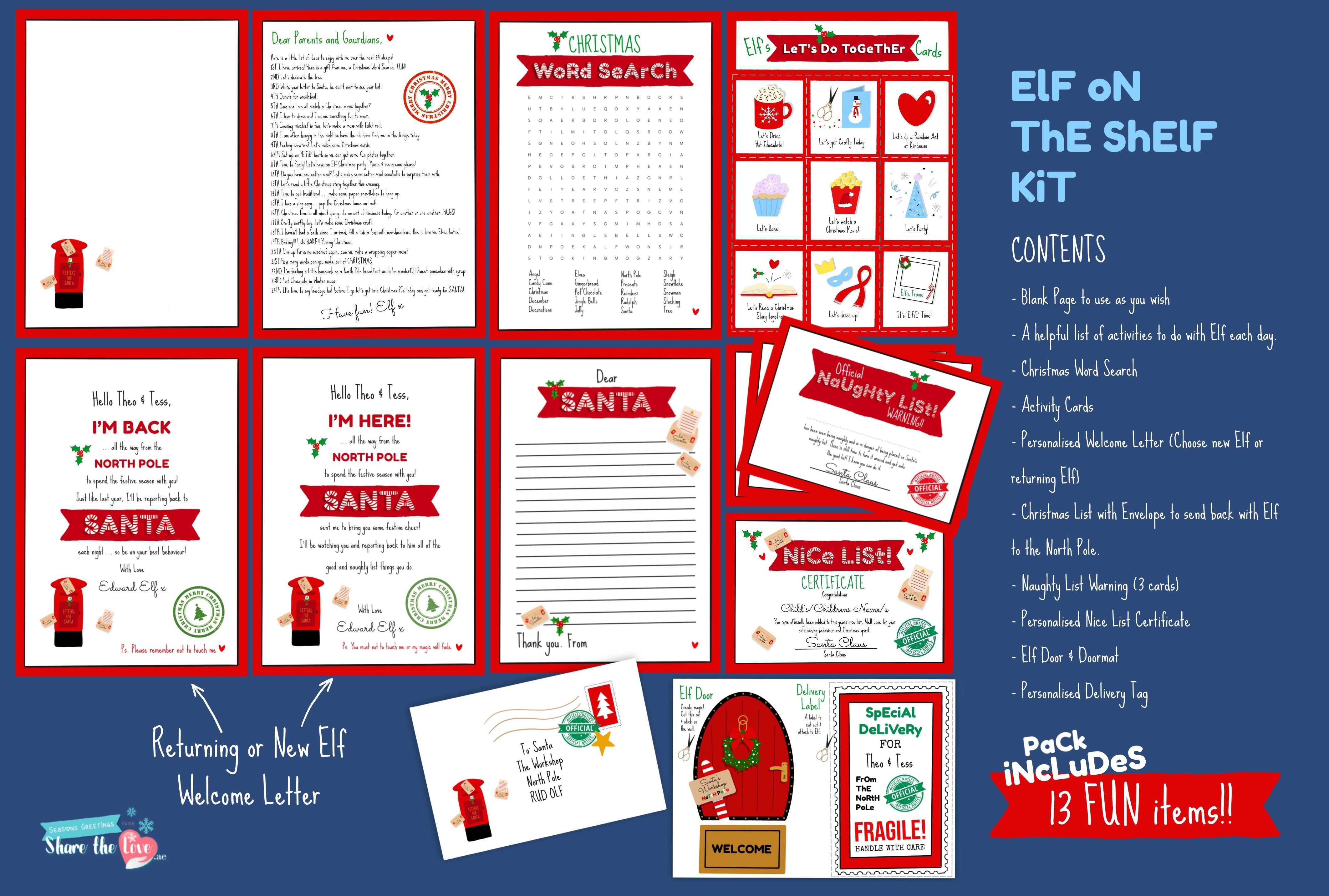 Elf Arrival Visual Pack