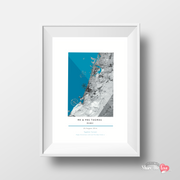 Special Occasion Map Art Frame