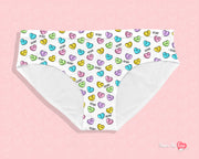 "Love Hearts" Personalised Ladies Knickers