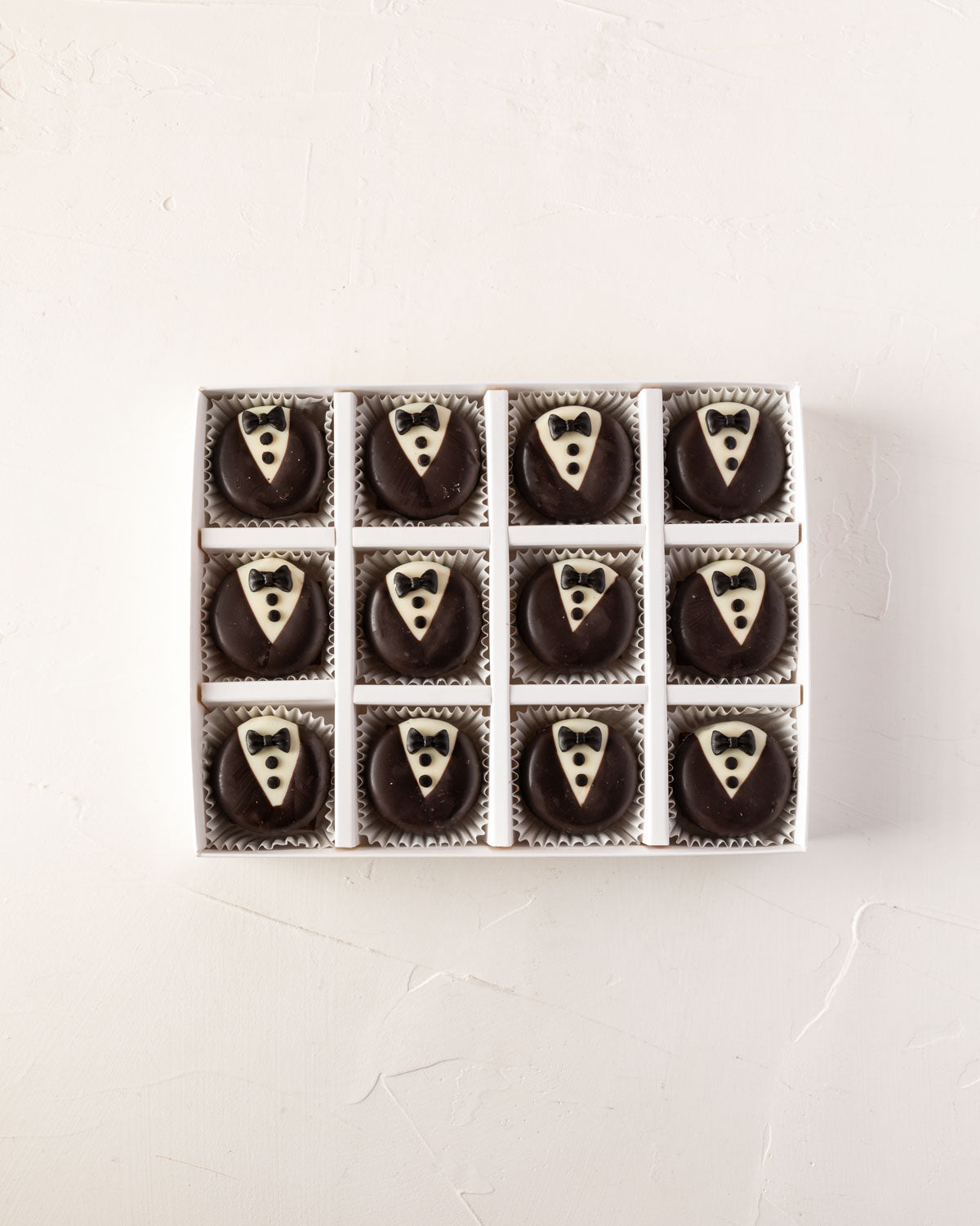 Suit Up Chocolate Covered Oreos