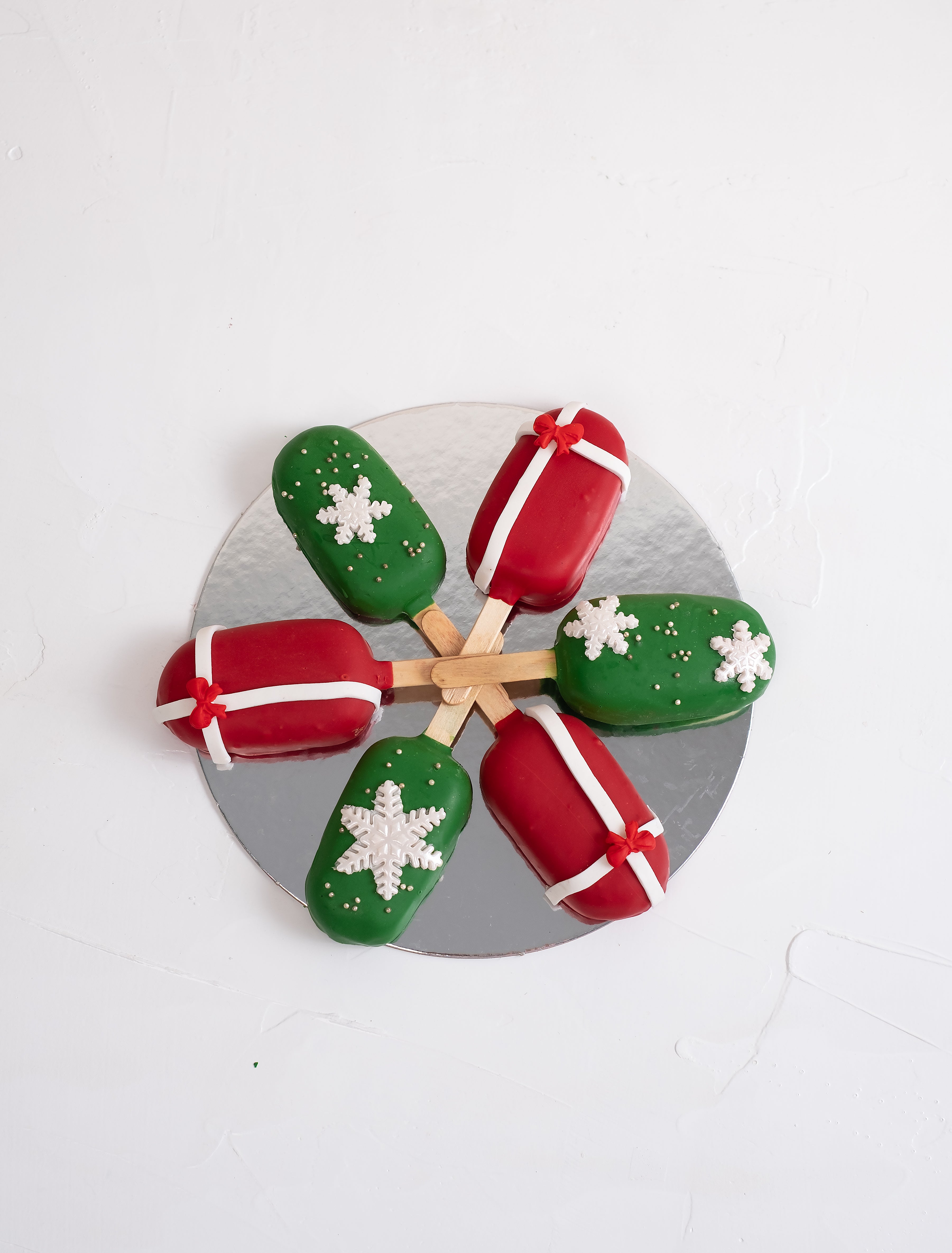Christmas Cakesicles
