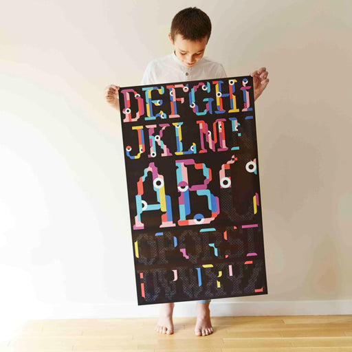 Sticker Poster - Alphabet