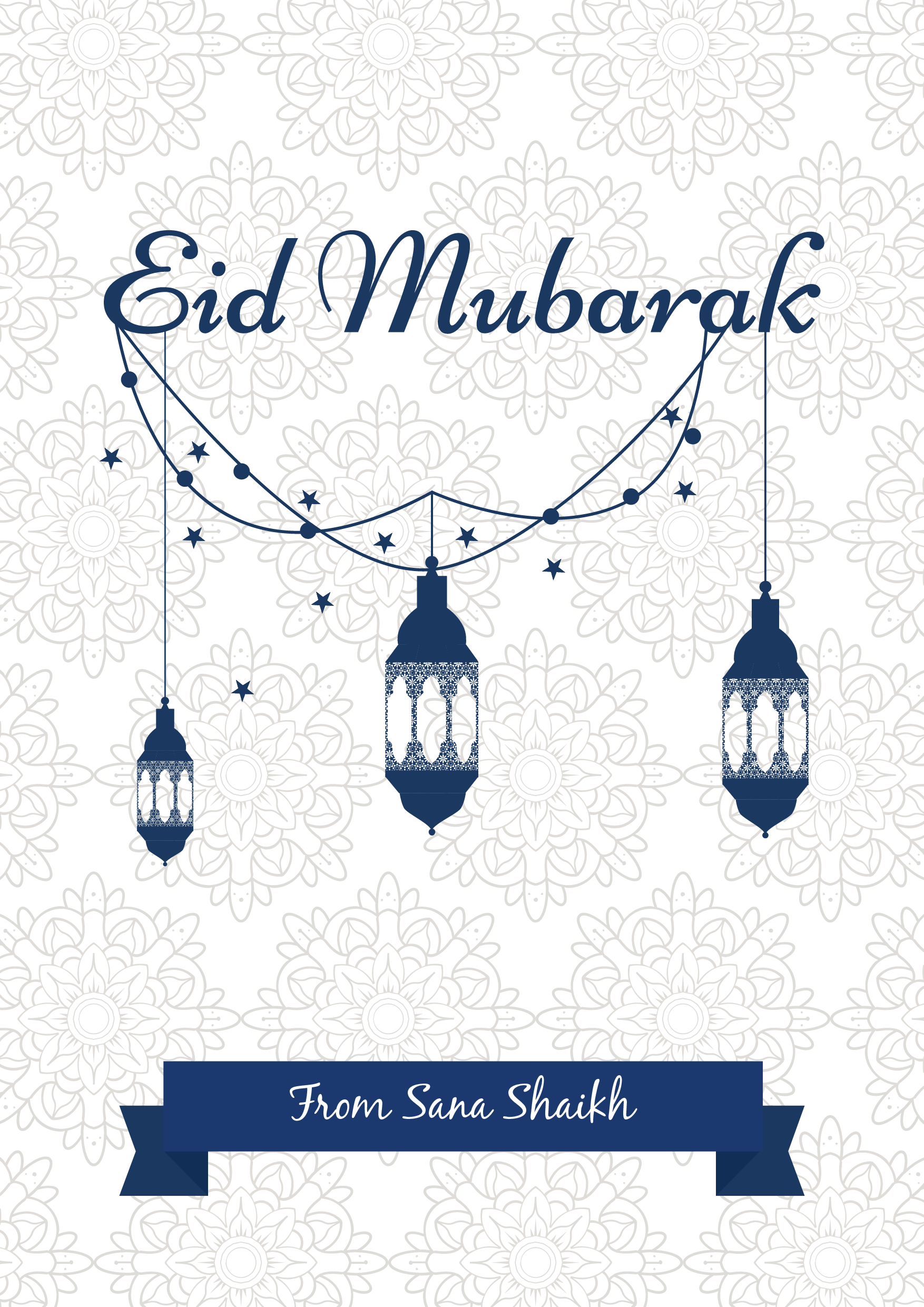 Eid Greeting Card