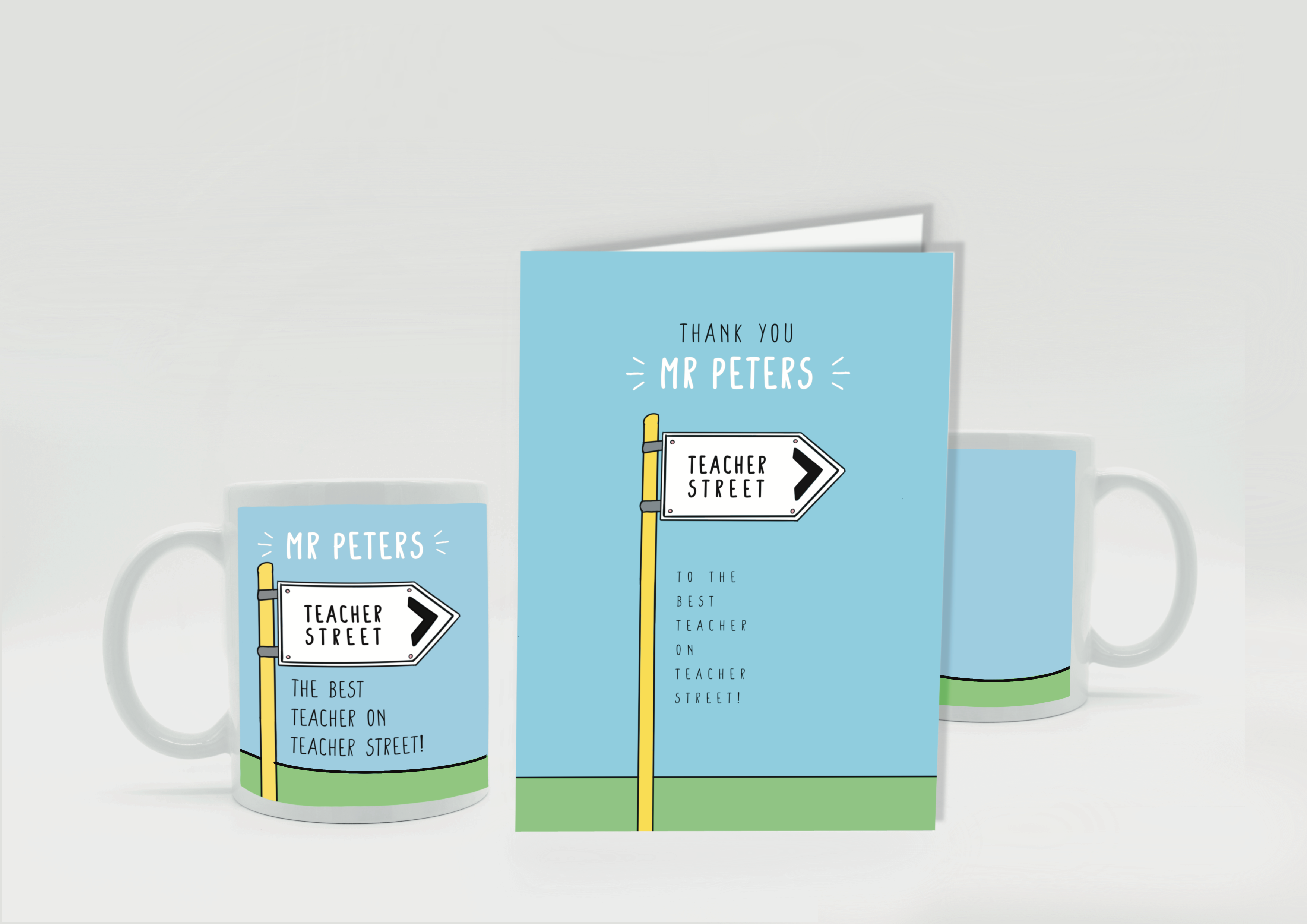 Teacher Street Gift Set