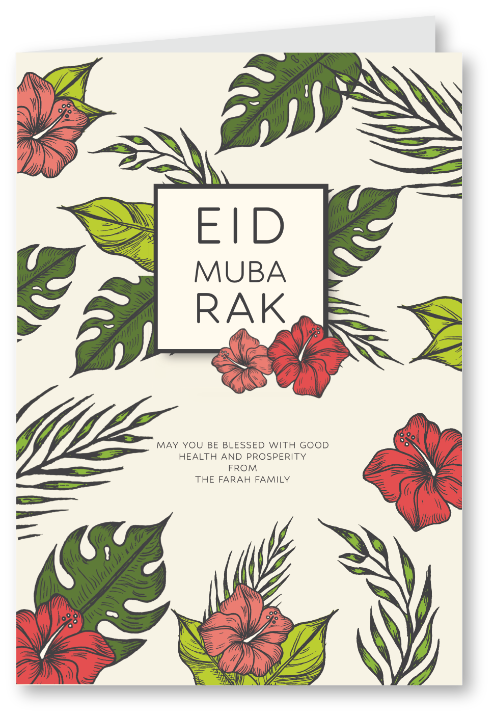 Eid Greeting Card