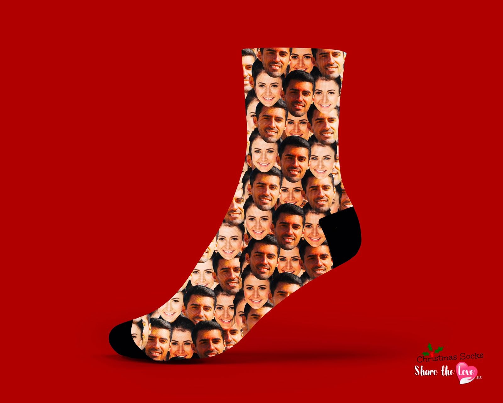 Face Smash Personalised Socks